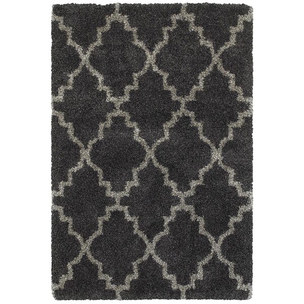 Oriental Weavers Henderson 092K1 4x6 Rectangle - Charcoal/ Grey-Polypropylene H092K1117165ST - main